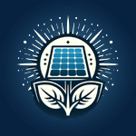 Solar panel energy icon for renewable solutions in Maryland and DC